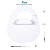 BibEasy Baby Dribble Rash Bibs Size white