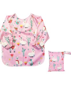 Llama Love Sleeved BibEasy Bib and zip bag