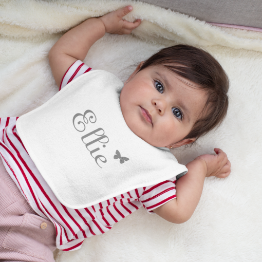 Personalised BibEasy bib Ellie