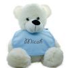 Personalised Teddy BibEasy Bib Gift Set Blue