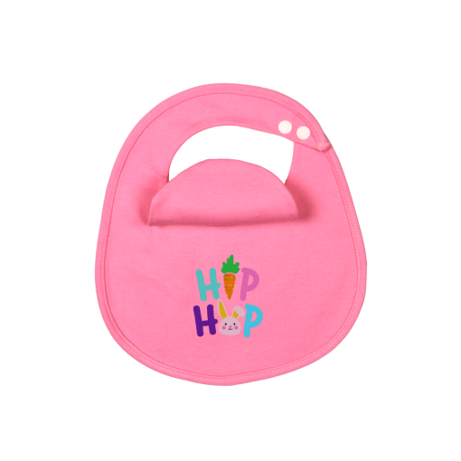 3 Pack Easter BibEasy bibs Pink 3