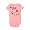 My First Eid Bodysuit pink