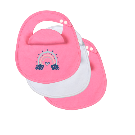 3 Pack I can See A Rainbow BibEasy Bibs