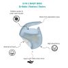 Kind On Skin Multifunction Dribble Bibs- Milk Feeding Newborn 0-6 months BibEasy Bibs blue